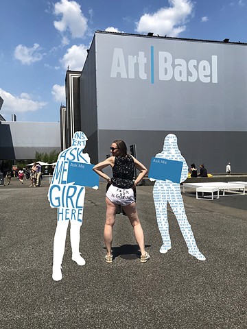 F UR A in action at Art Basel 2023