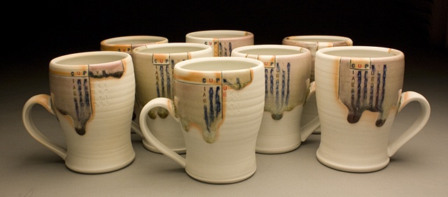 8 Cups with Handles