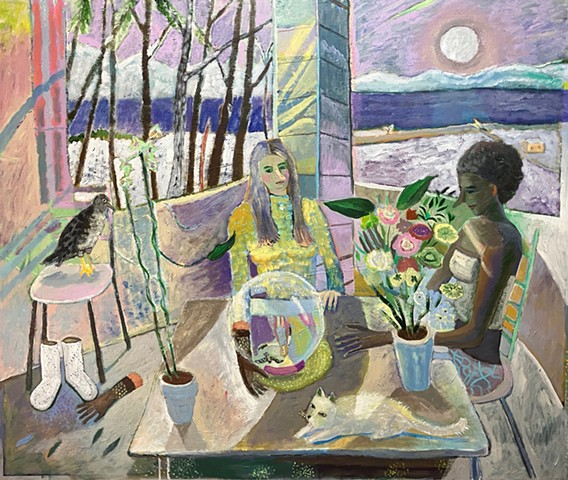 Falconry with Crystal Ball