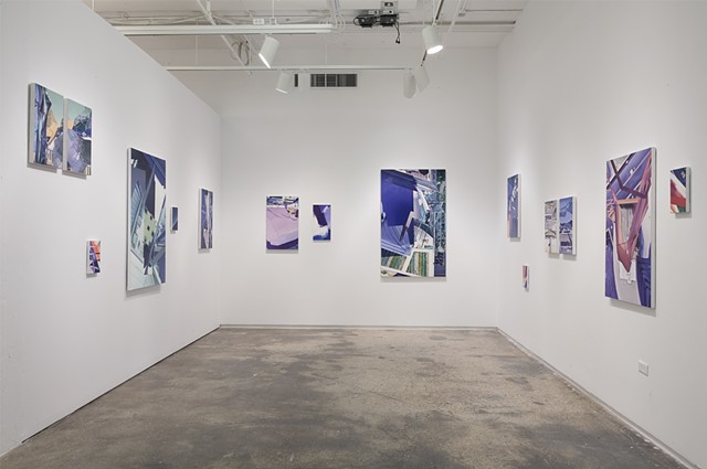 Installation View of GLITCH (eye in the sky)