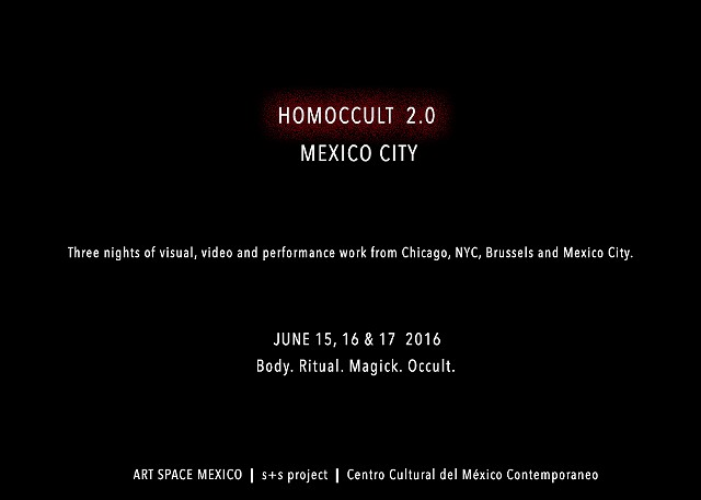 HOMOCCULT 2.O MÉXICO CITY