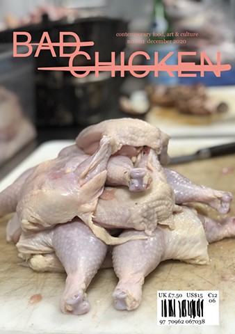Bad Chicken Magazine, Winter 2020, Digital Cover