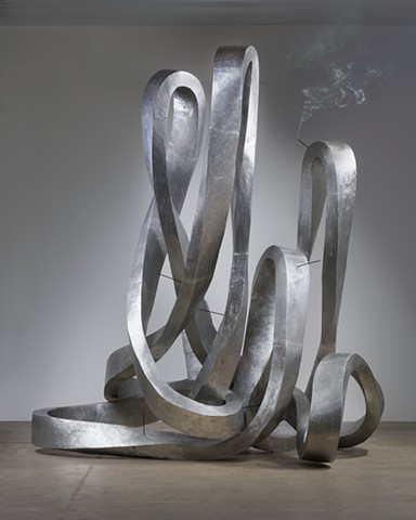 Evan Holloway, Evan Holloway sculpture, incense