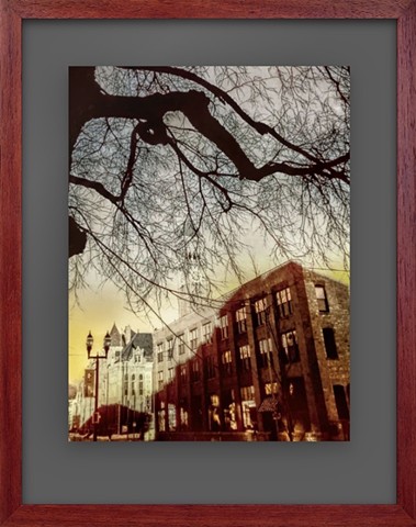Shadow on brick windows - 2024