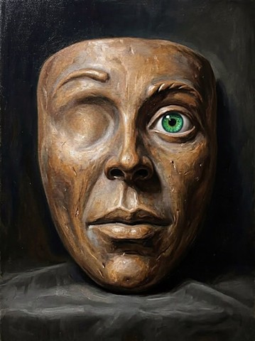 Marble green eyed Mask 2026