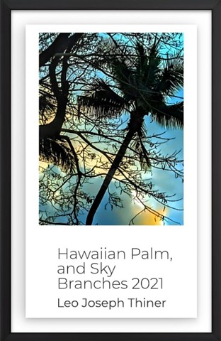Framed poster -