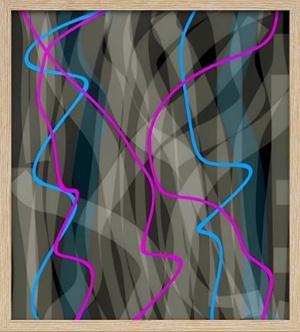 Digital drawing - "Radio Waves"