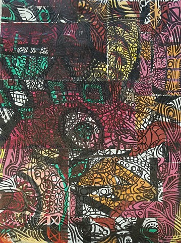 Stitch Surface Tapestry (Print)