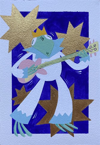 Frelvis (Frog Elvis)