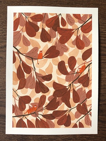 Leaves - Brown