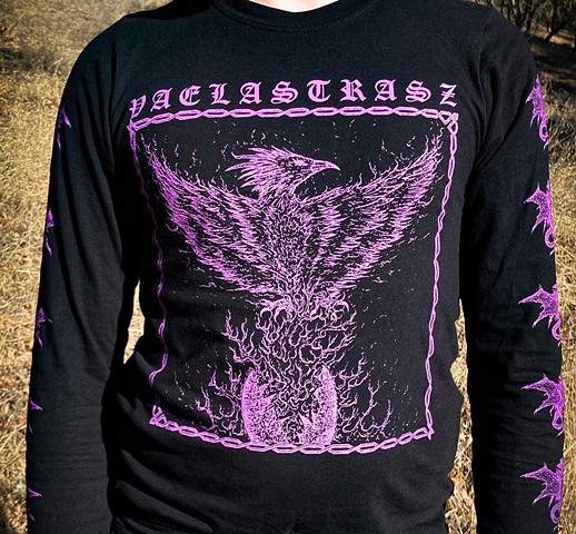 Vaelastraz Phoenix Shirt with Emblem on Sleeves
