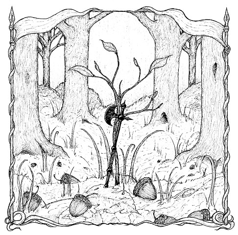 Imrryr -The Black Axe- Album Cover