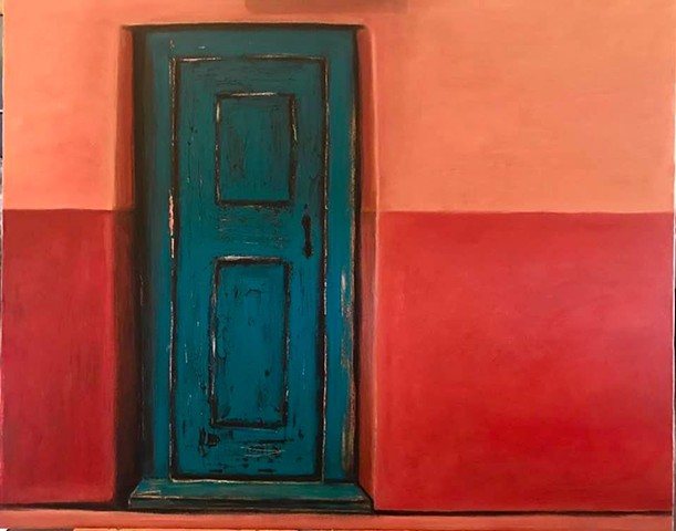 Turquoise Door