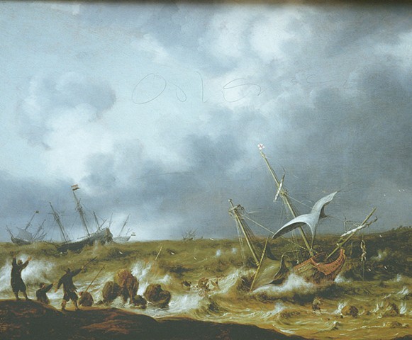 Shipwreck in a Storm