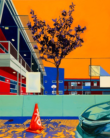 School Courtyard (Bessie Carmichael School)