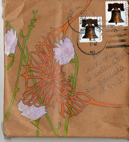Field Flowers envelope