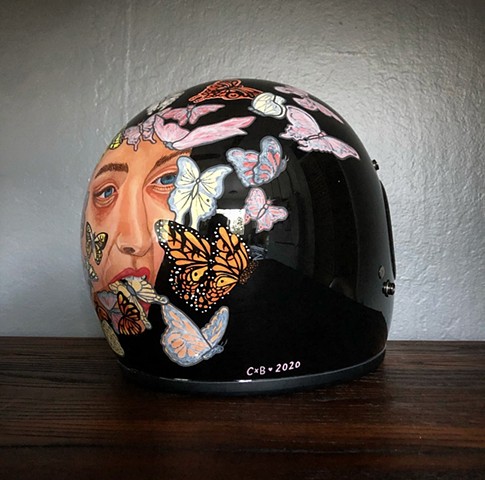 Butterflies helmet (Size S)