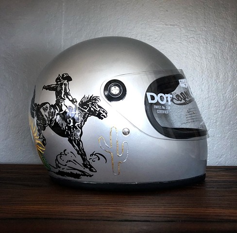 Desert Cowboy helmet 