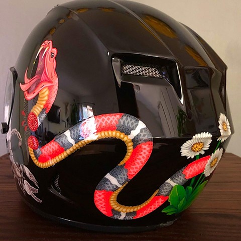 Decapitated Snake helmet
