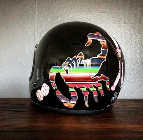Tijuana Scorpions helmet 