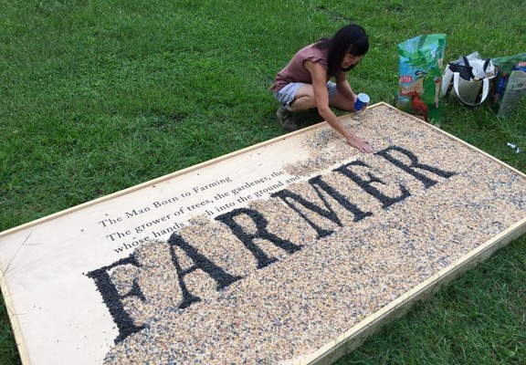 The Farmer, Joanne Aono, Seed, Wendell Berry