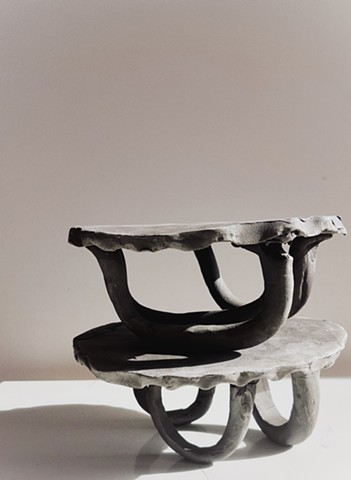 Coming soon / black clay platters 