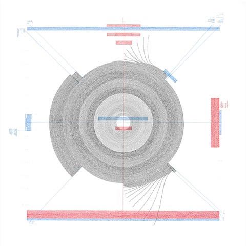 Corrie Baldauf, Detroit, Circle Drawing, Kresge, Cranbrook