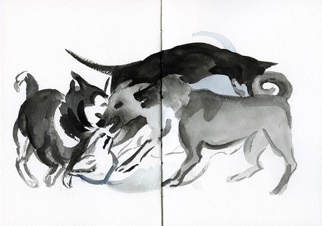 Dog Park (Sketchbook)