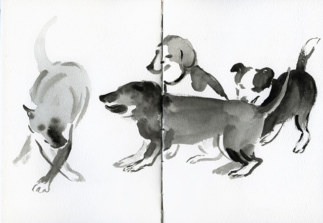 Dog Park (Sketchbook)