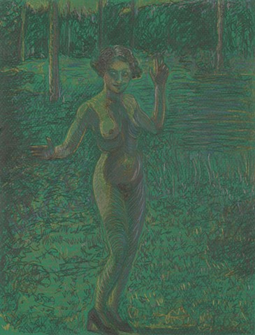 Green Nudist (sensualist)