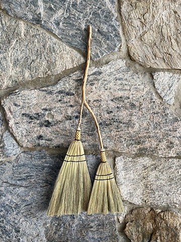 sculptural broom by Allison Halter