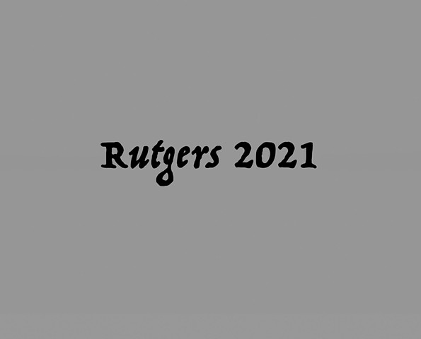 RUTGERS APPLICATION 2021