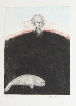 Lady with Seal