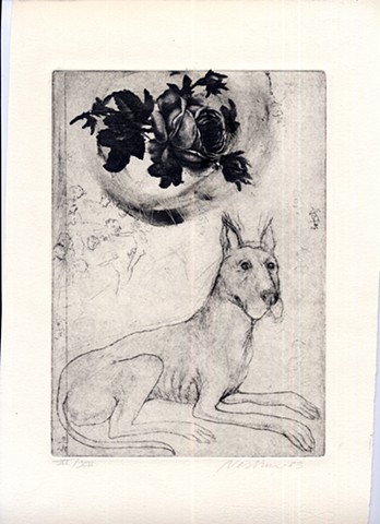 Suzanne Nessim, "Dog Rose"