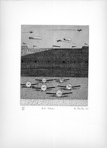 Kingsley Parker, "Air Show" (from the "Fort" Series)