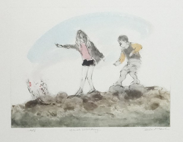 Helen Frank, "Wall Walking"