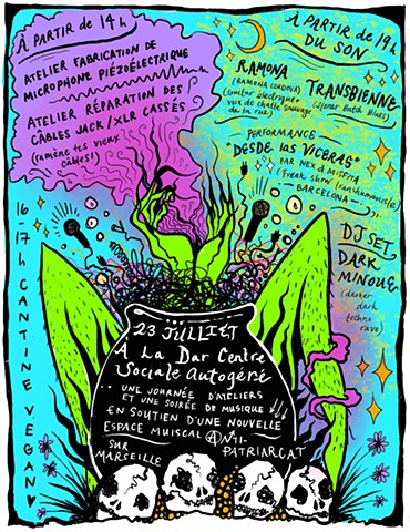 La Dar Centre Sociale Autogéré Poster 