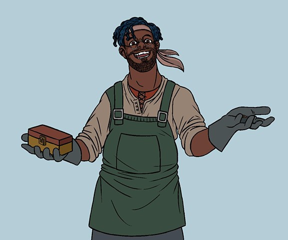 Blacksmith of Akestor Full Colour