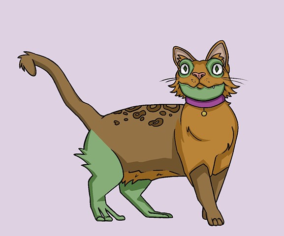 Rhian's Catfrog Full Colour