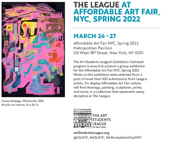 2022 Affordable Art Fair - New York City