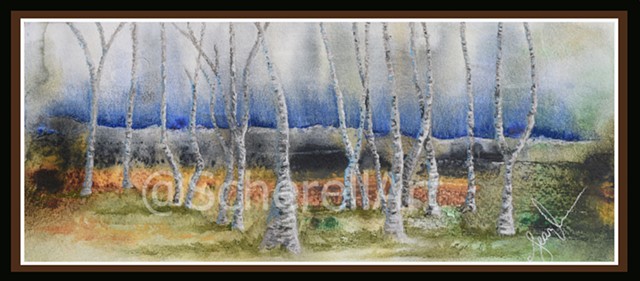 Birchwood Forest by Scherell Art