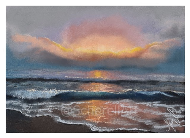 "Seaside Sunset"