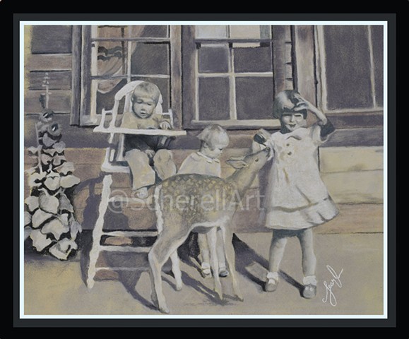Family Vintage by Scherell Art
