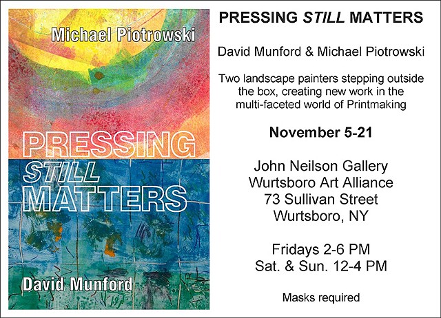 2021 Print Exhibit: "PRESSING STILL MATTERS"