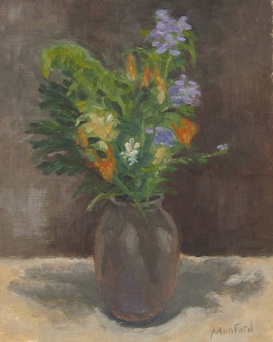 Vase with Wildflowers