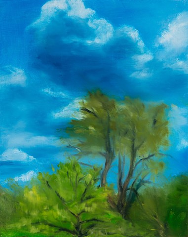 Karen Marston, “Tree Under Cloud”