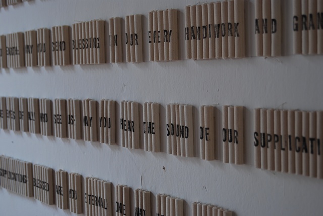 Exhibition Flying Carpet Prayers at El Psito, a Jewish prayer for journeys