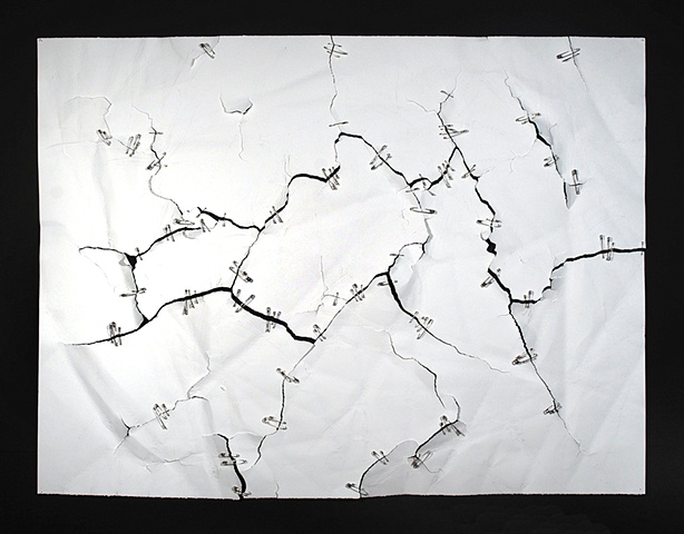 Liliya Lifanova, breaks up paper using bull whip, dominatrix art, art about repair, drawing, bull whip as a drawing medium, 
