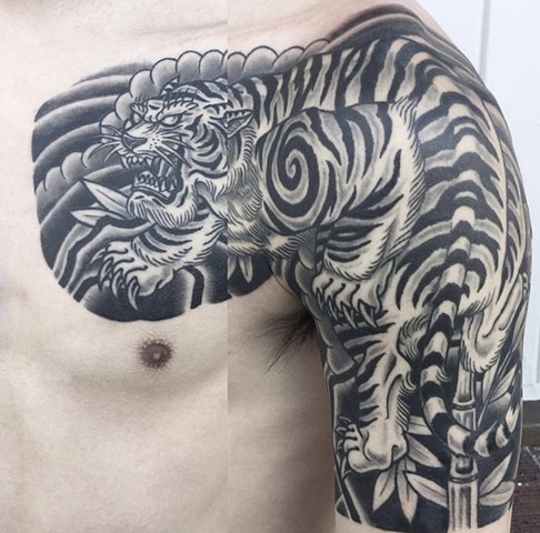 Tiger Halfsleeve