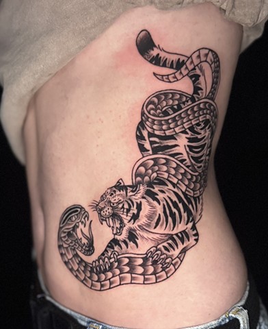 Tiger and Snake